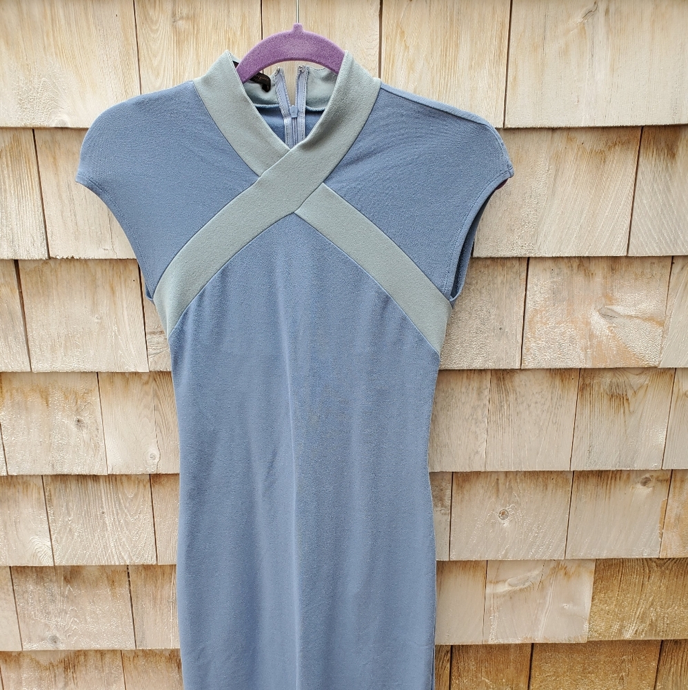 Narciso Rodriguez Cheongsam style midi dress